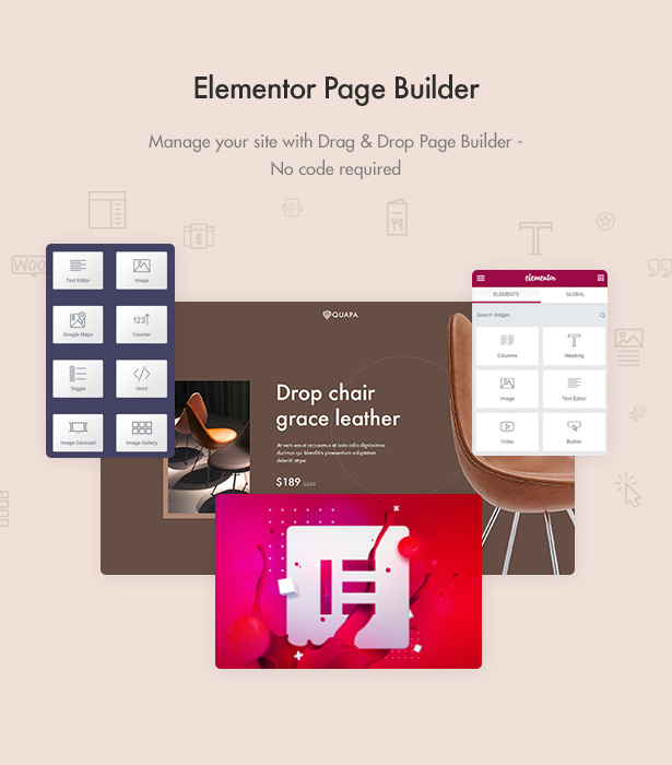 Quapa - Nội thất chủ đề WooC Commerce WordPress