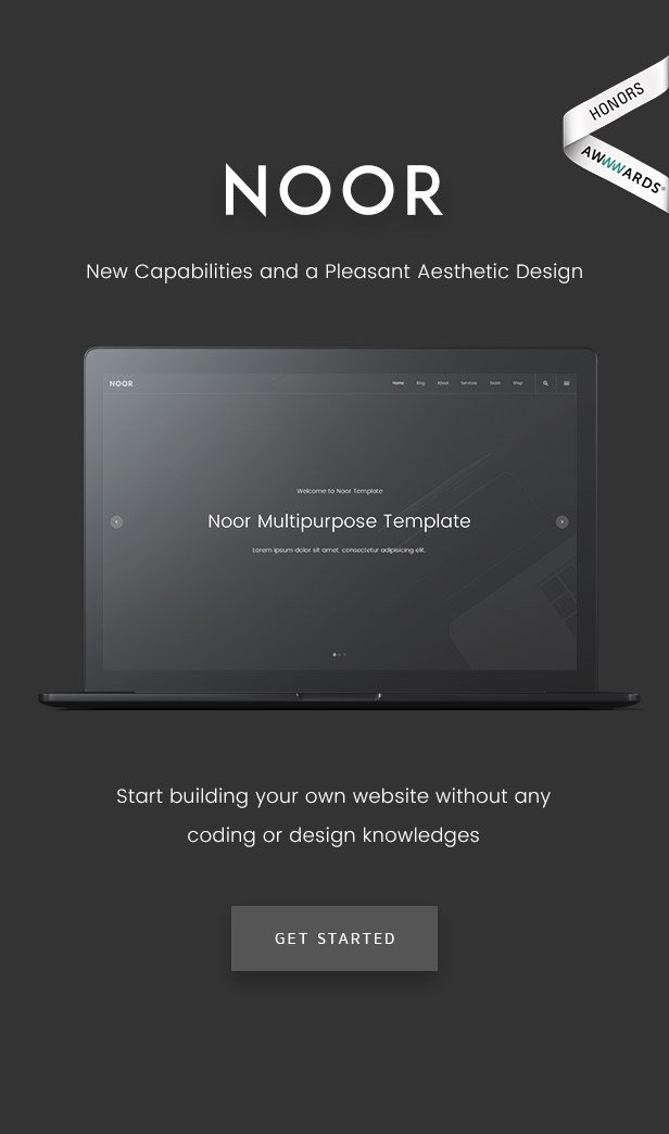 Noor v5.5.25-完全可定制的Creative AMP主题