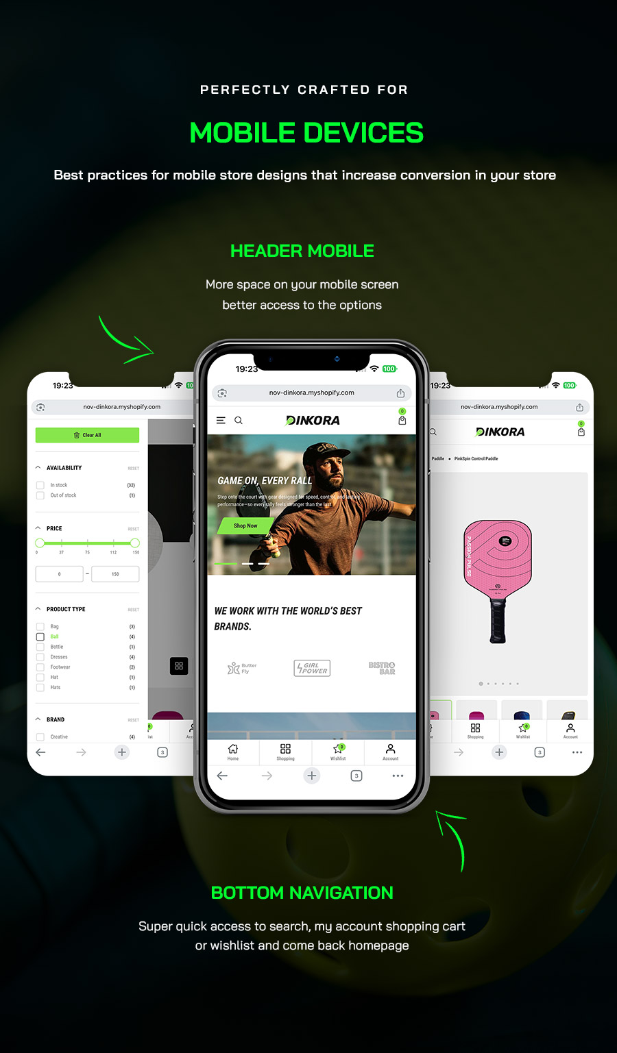 Dinkora - Pickleball & Sport Gear Shopify Theme - 4