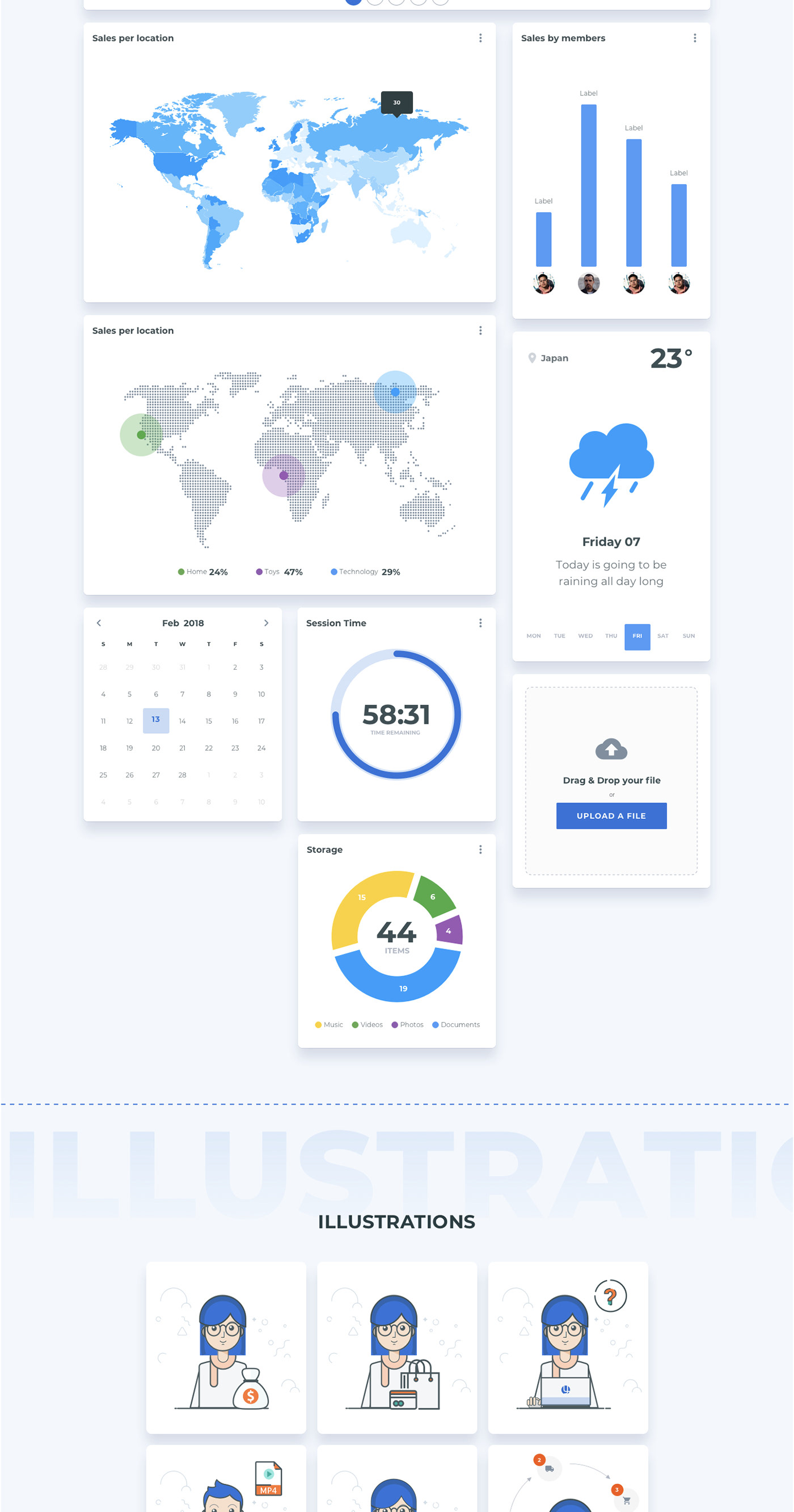 Elemento UI Kit - Components Library for Web - 13