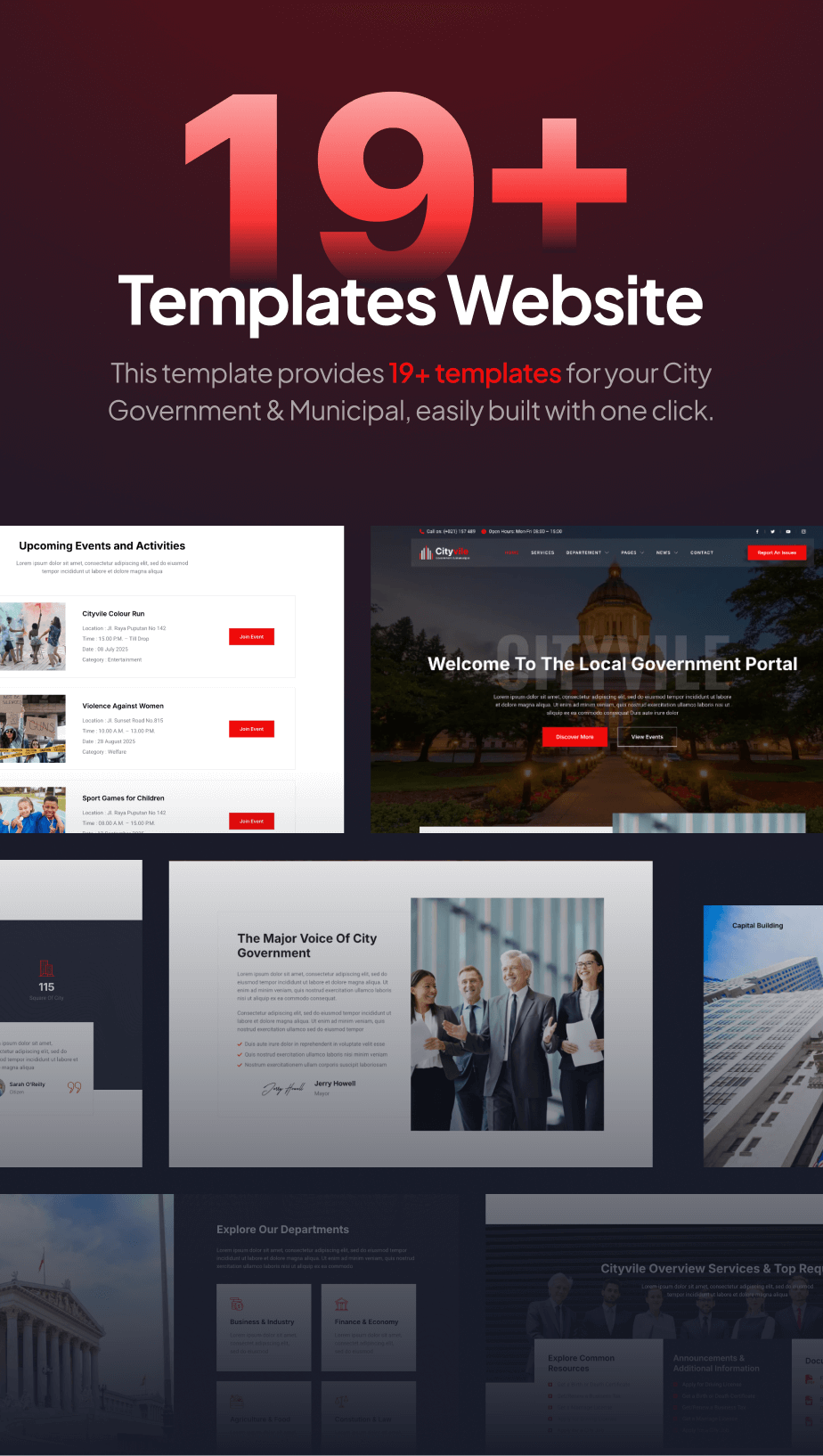 Cityvile – City Government & Municipal FSE WordPress Theme - 4