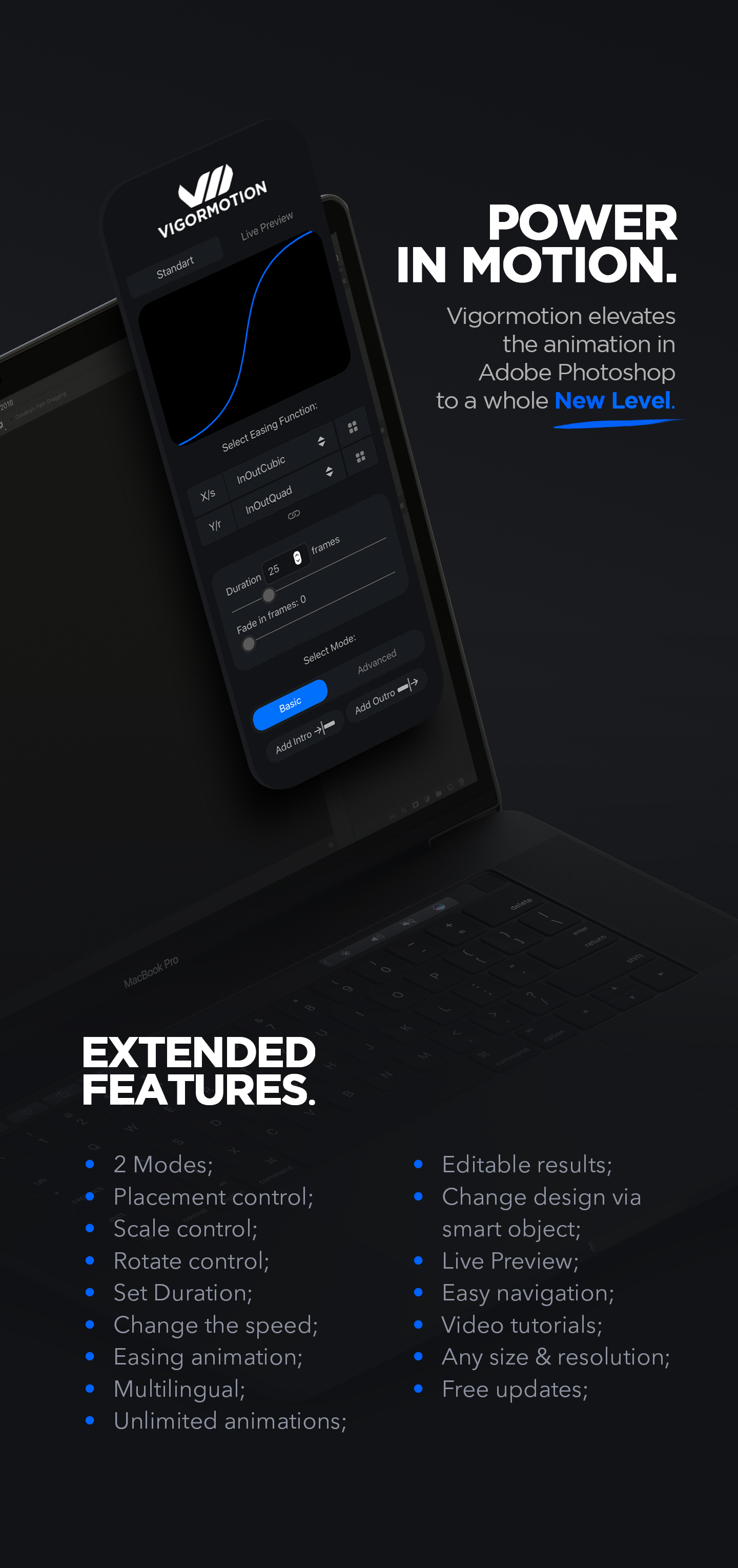 Vigormotion Photoshop Plugin for Animation - 2