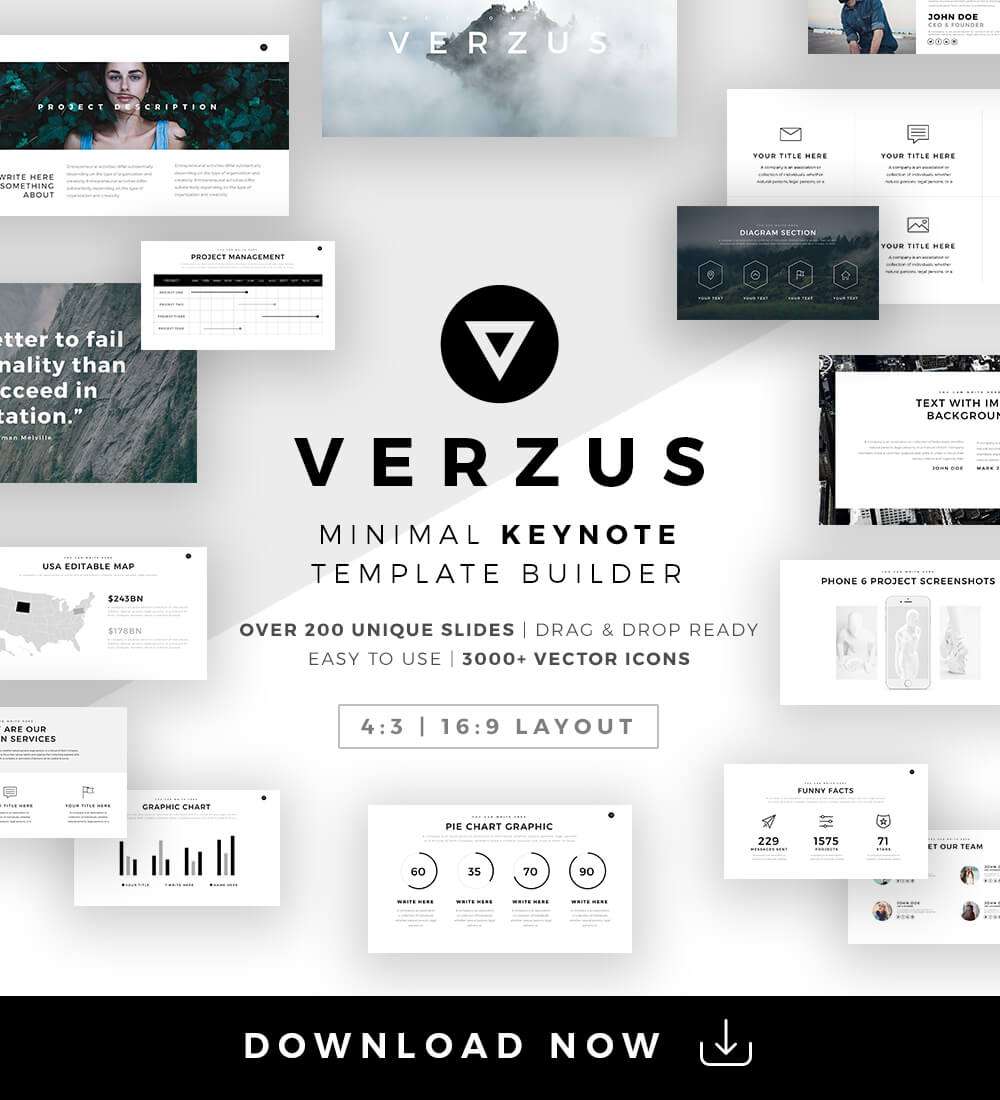 Swift Minimal Keynote Template Builder - 3