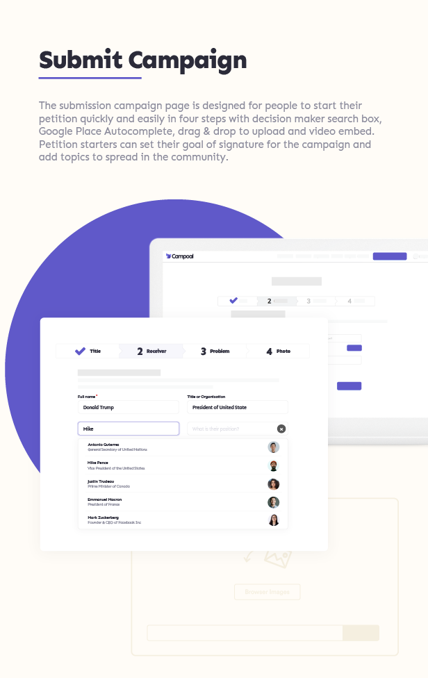 Campoal - Petition and Fundraising WordPress Theme - 5