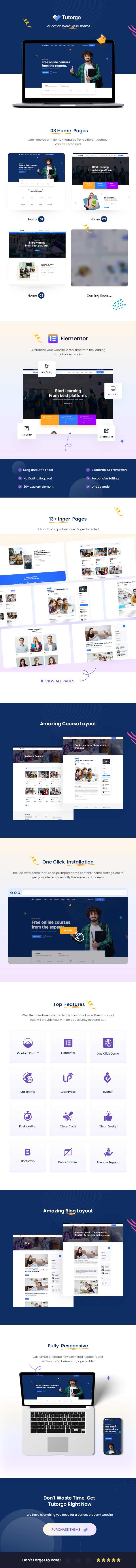 Tutorgo – Education WordPress Theme - 5