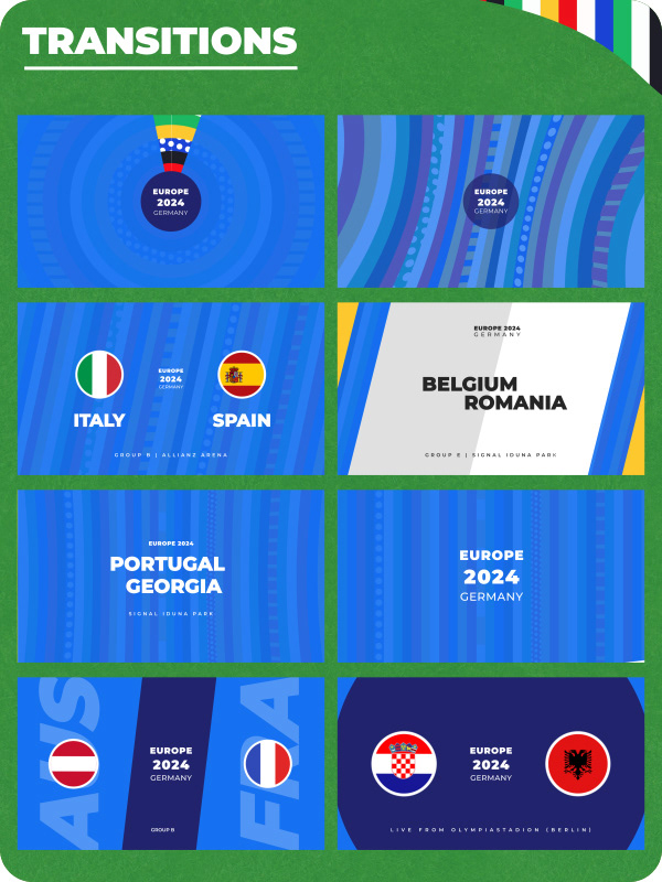 Europe 2024 - Football Broadcast Pack - 6