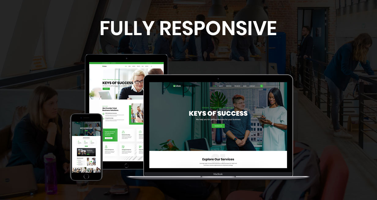 Unitek - Business WordPress Theme