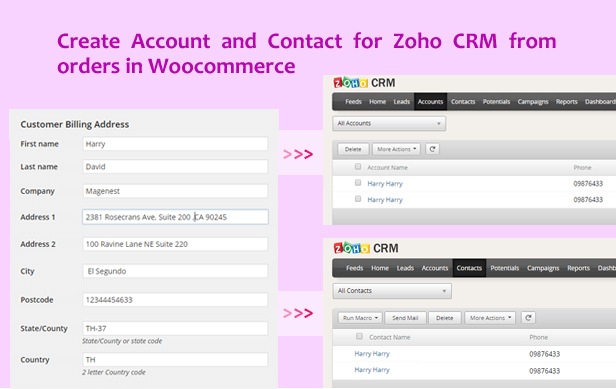 Intégration Woocommerce Zoho CRM - 6