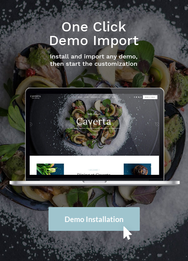 Caverta - Tema WordPress para Restaurante - 7