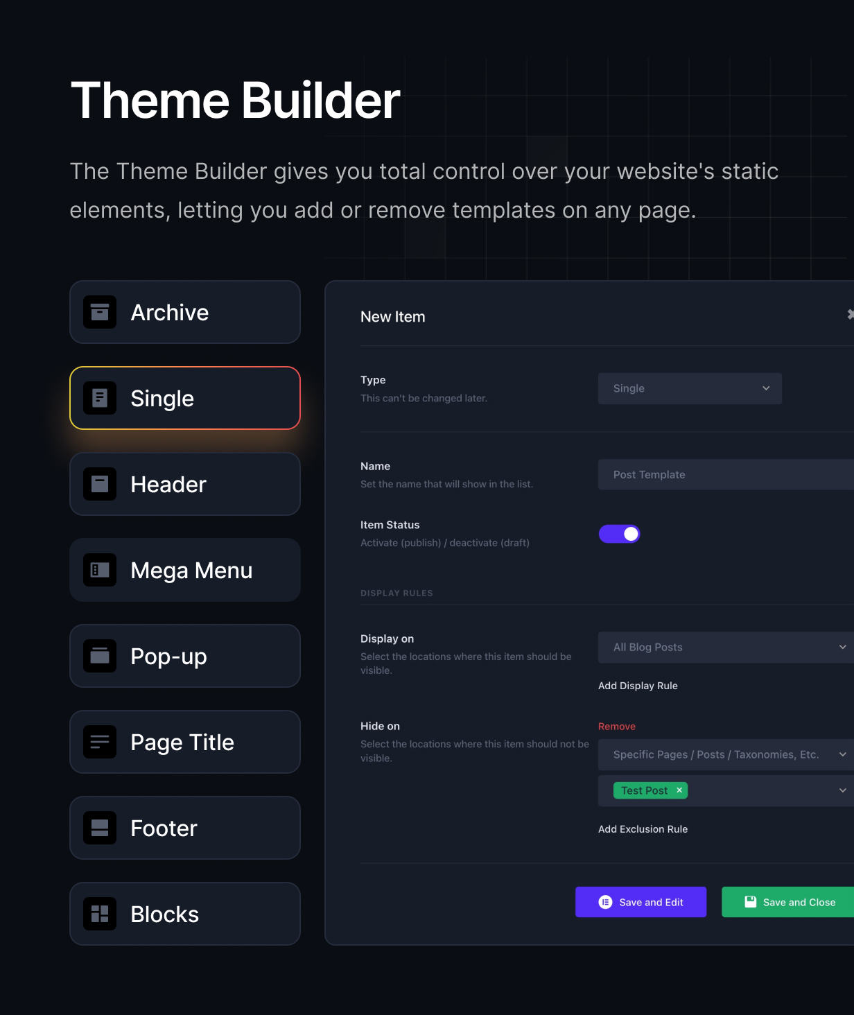 Theme Builder