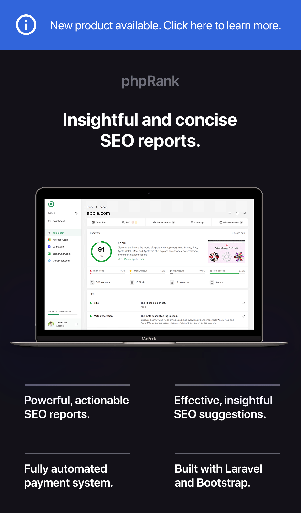 phpSearch - Search Engine Platform by lunatio | CodeCanyon