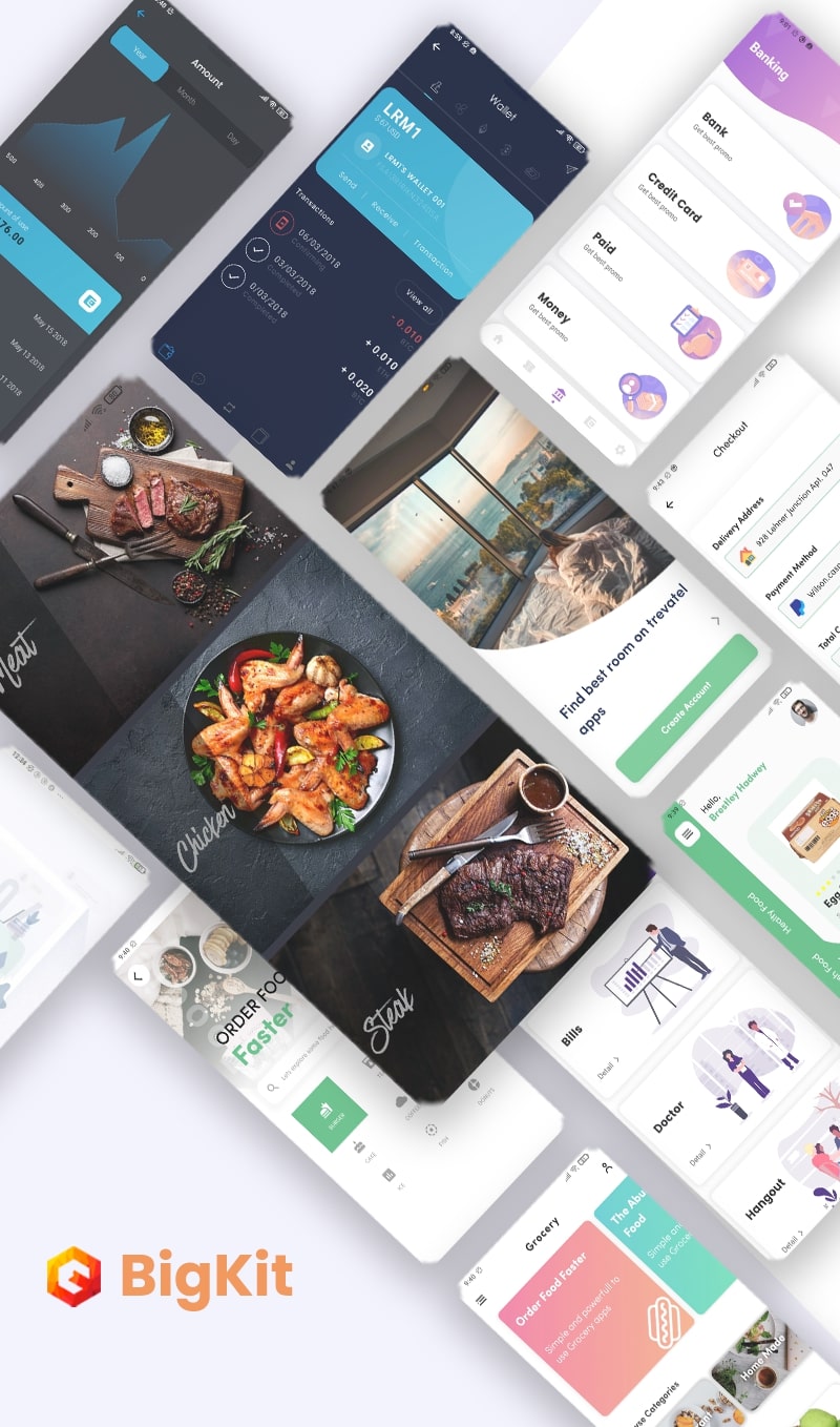 Flutter Biggest UI Kits and Flutter Big Materials - Flutter 3.0 UI KIT in flutter kit Flutter - 18