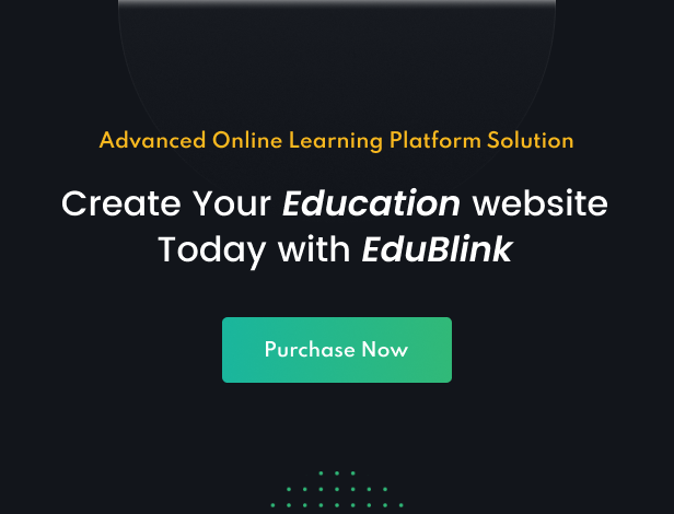 EduBlink - Education & Online Course WordPress Theme