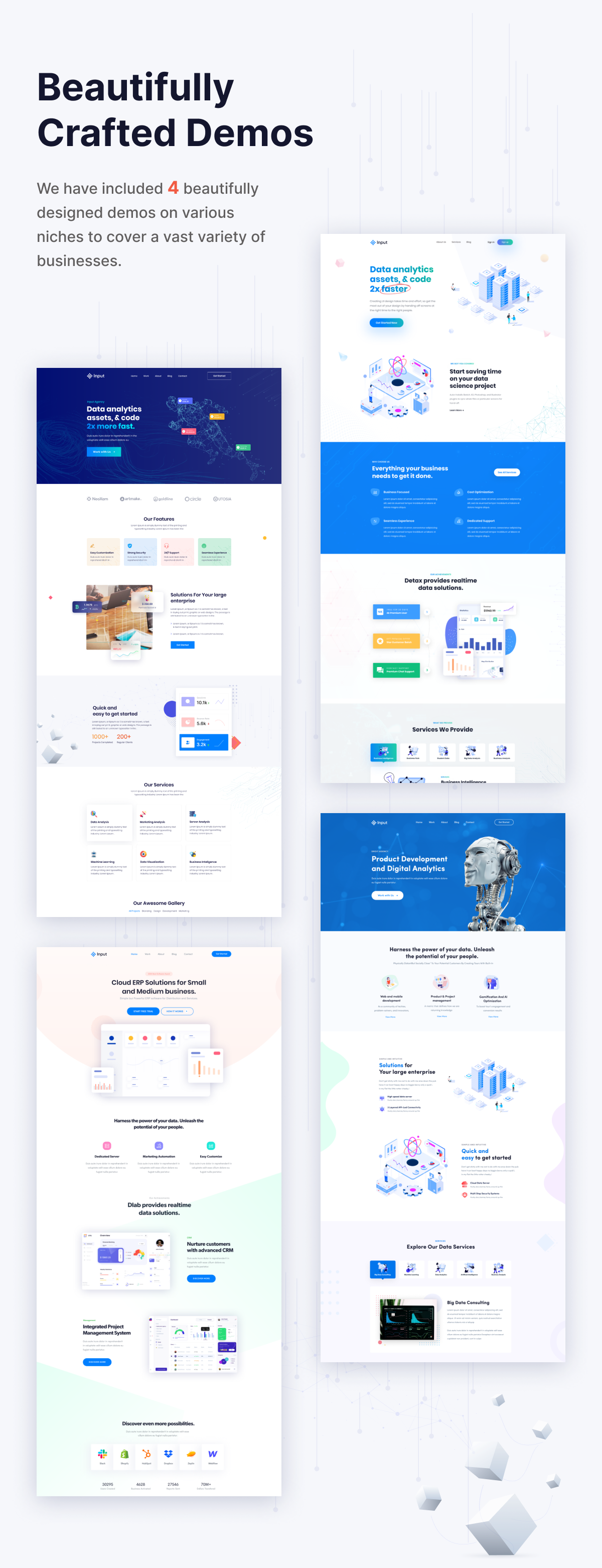 Analytics WordPress Theme