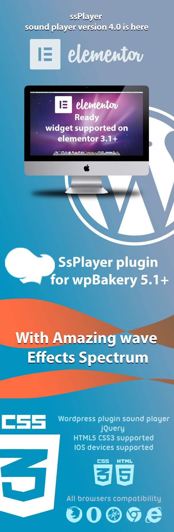 Simple audio Player plugin for wordpress