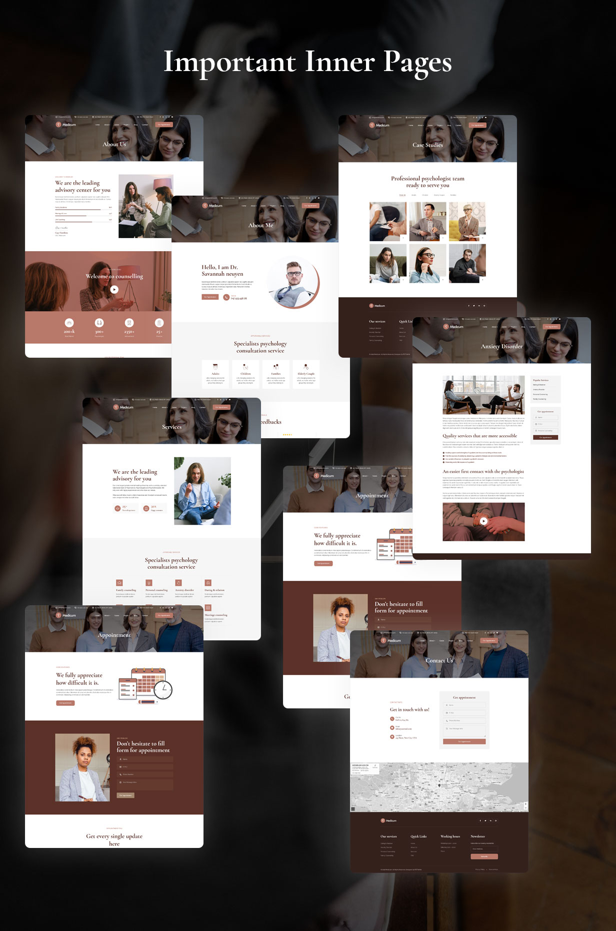 Medicum – Psychology & Counseling WordPress Theme 