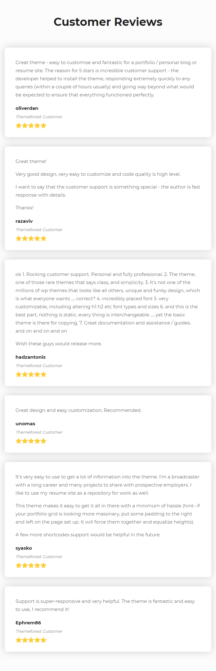 Kerge - Resume WordPress Theme - 7