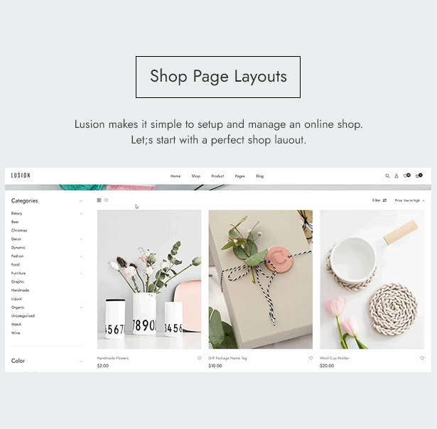 Lusion - Multipurpose Ecommerce Wordpress Theme