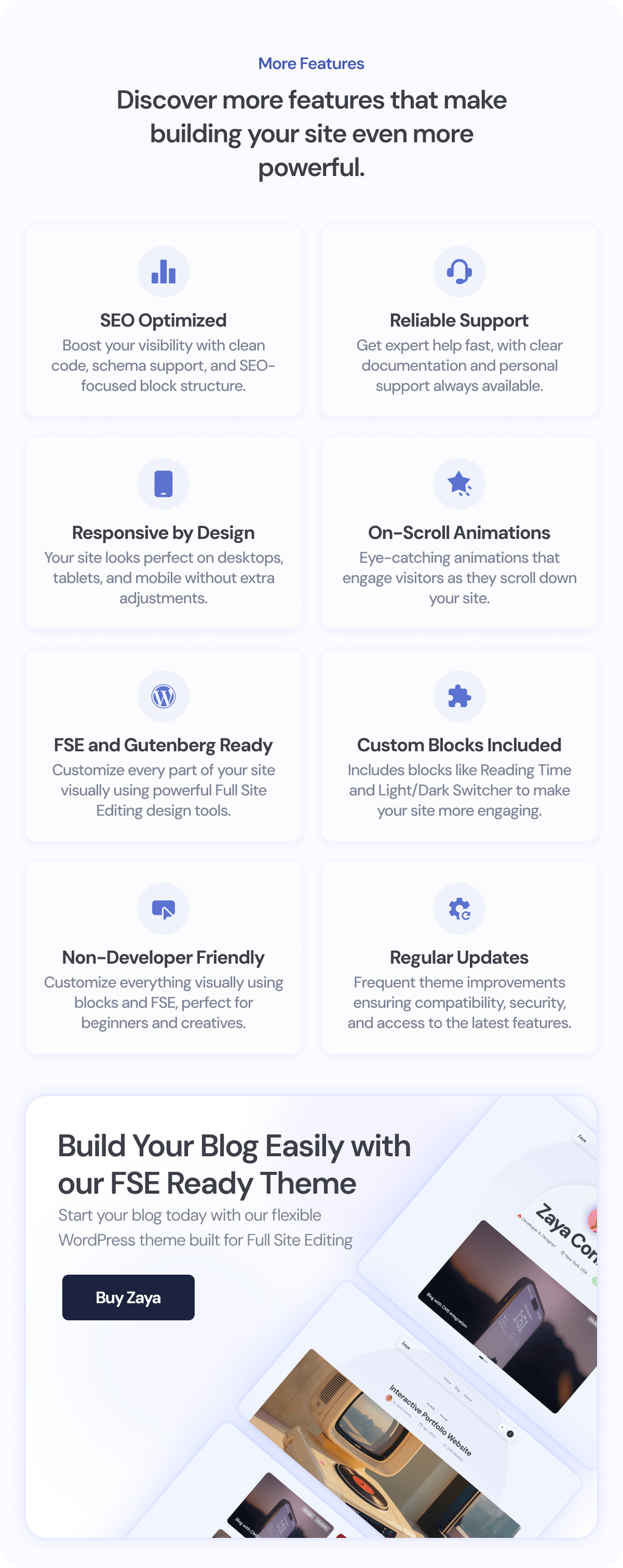 more features