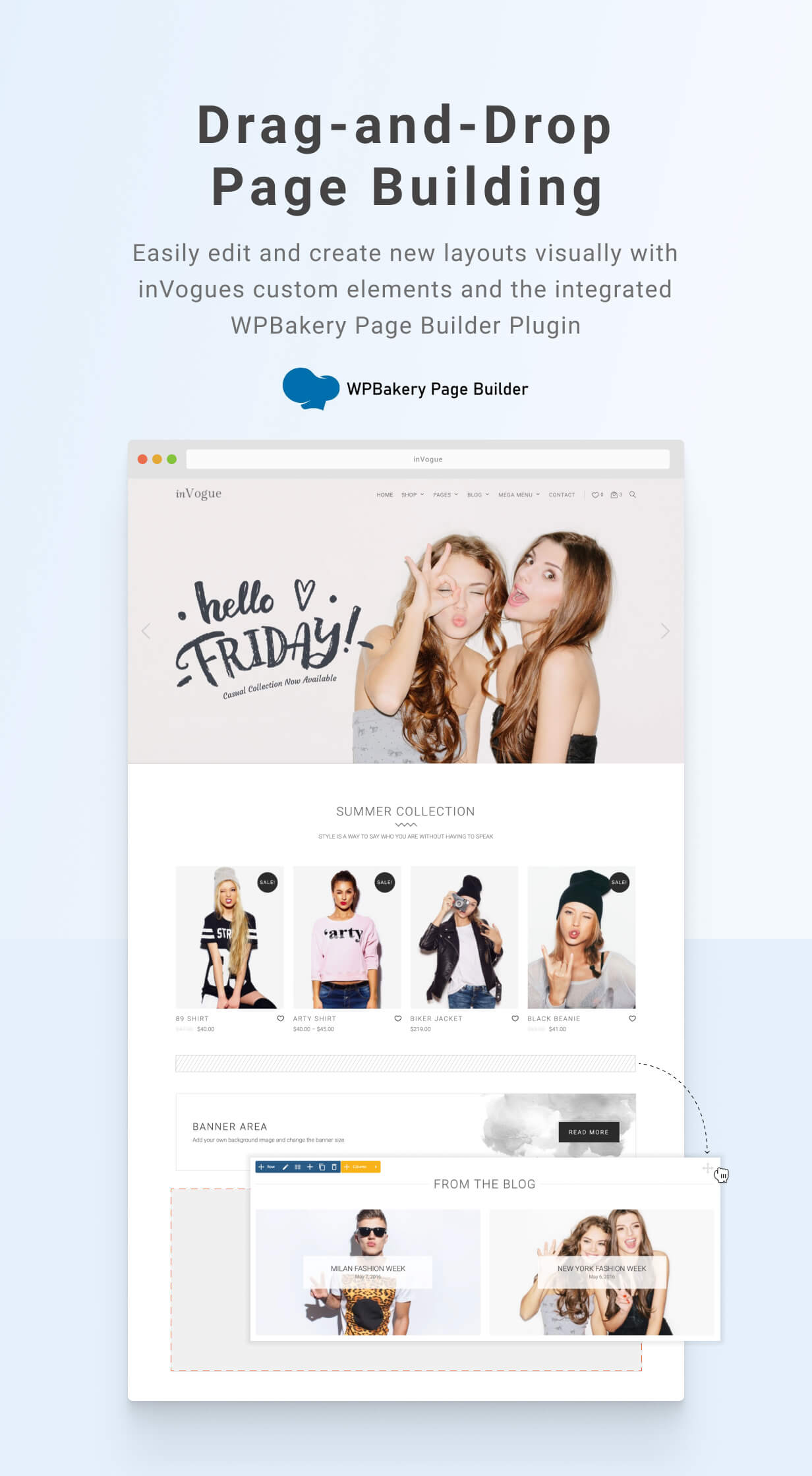 inVogue - WordPress Fashion Shopping Theme - 8