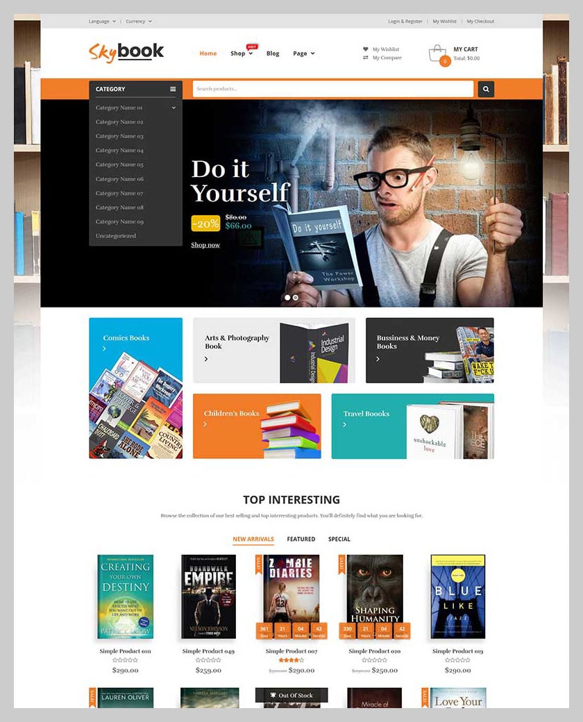 VG Skybook - WooCommerce Theme For Book Store - 4