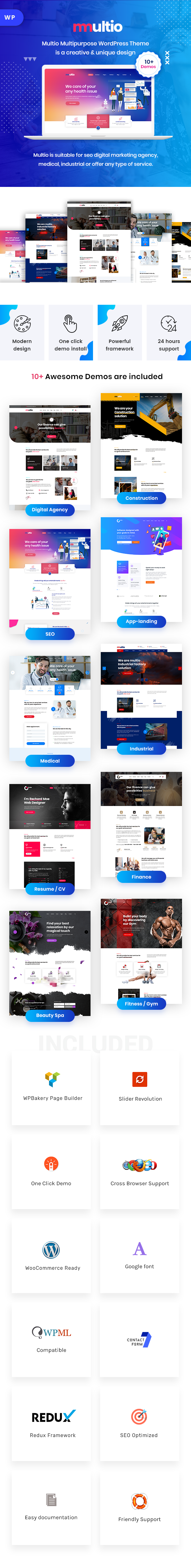 Multipurpose WordPress Theme