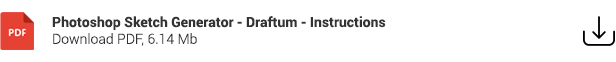 Sketch Generator - Draftum - Photoshop Plugin - 2