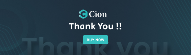 Cion Admin Dashboard theme