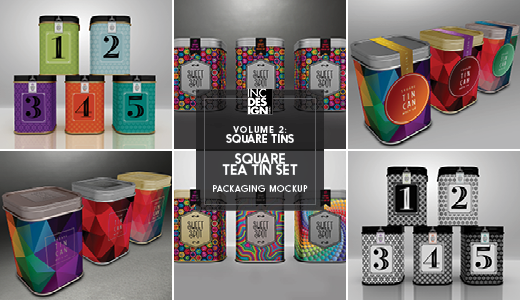 MetalSquare2Tea tins
