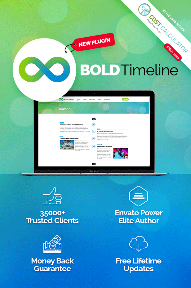 【Bold Timeline v1.1.1】WordPress时间线时间轴插件