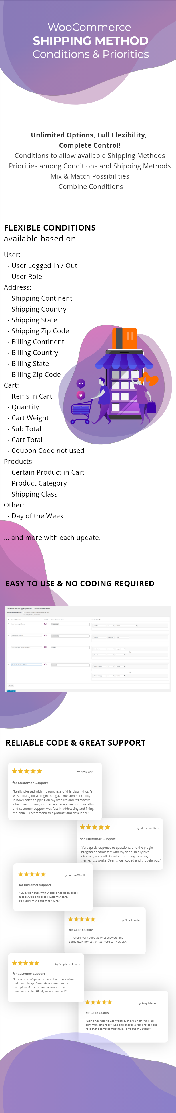 WooCommerce Shipping Method Conditions & Priorities - 1