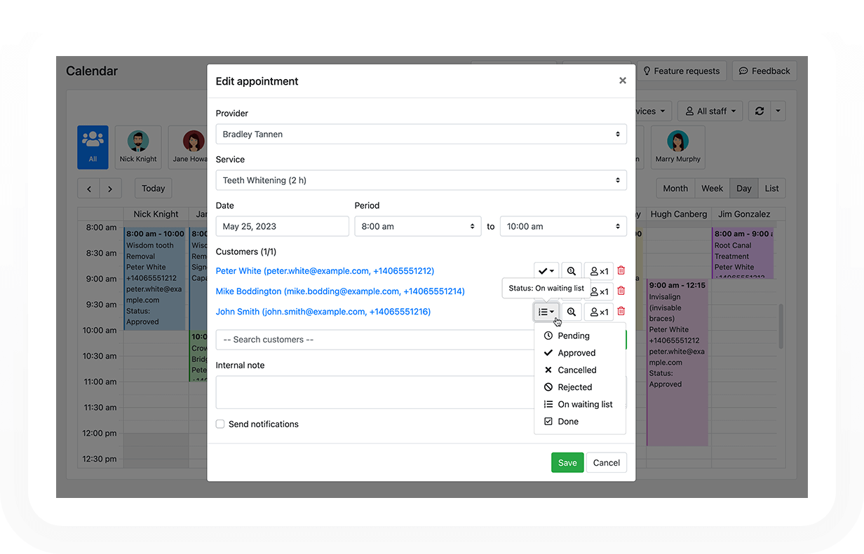 Bookly PRO – Appointment Booking and Scheduling Software System - 332