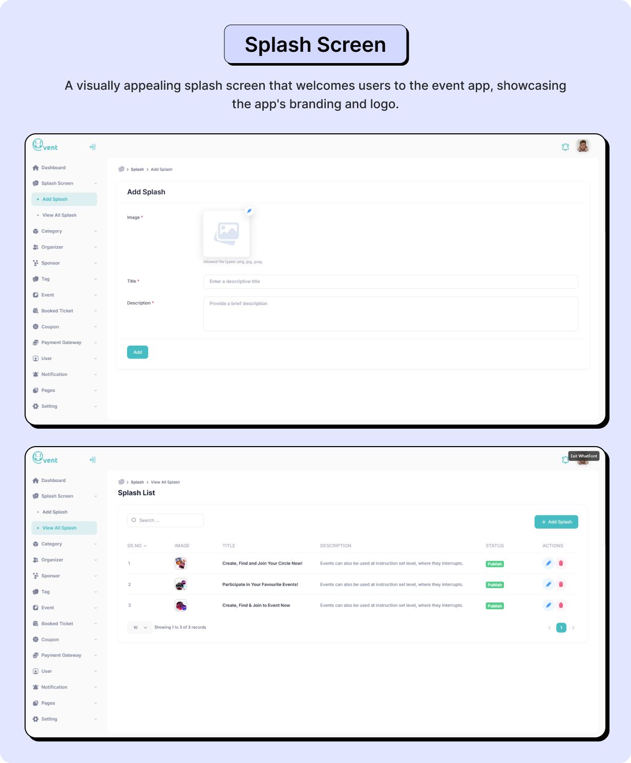 InClub: Event Management in Flutter with Node.js Backend | Complete event planner App - 17