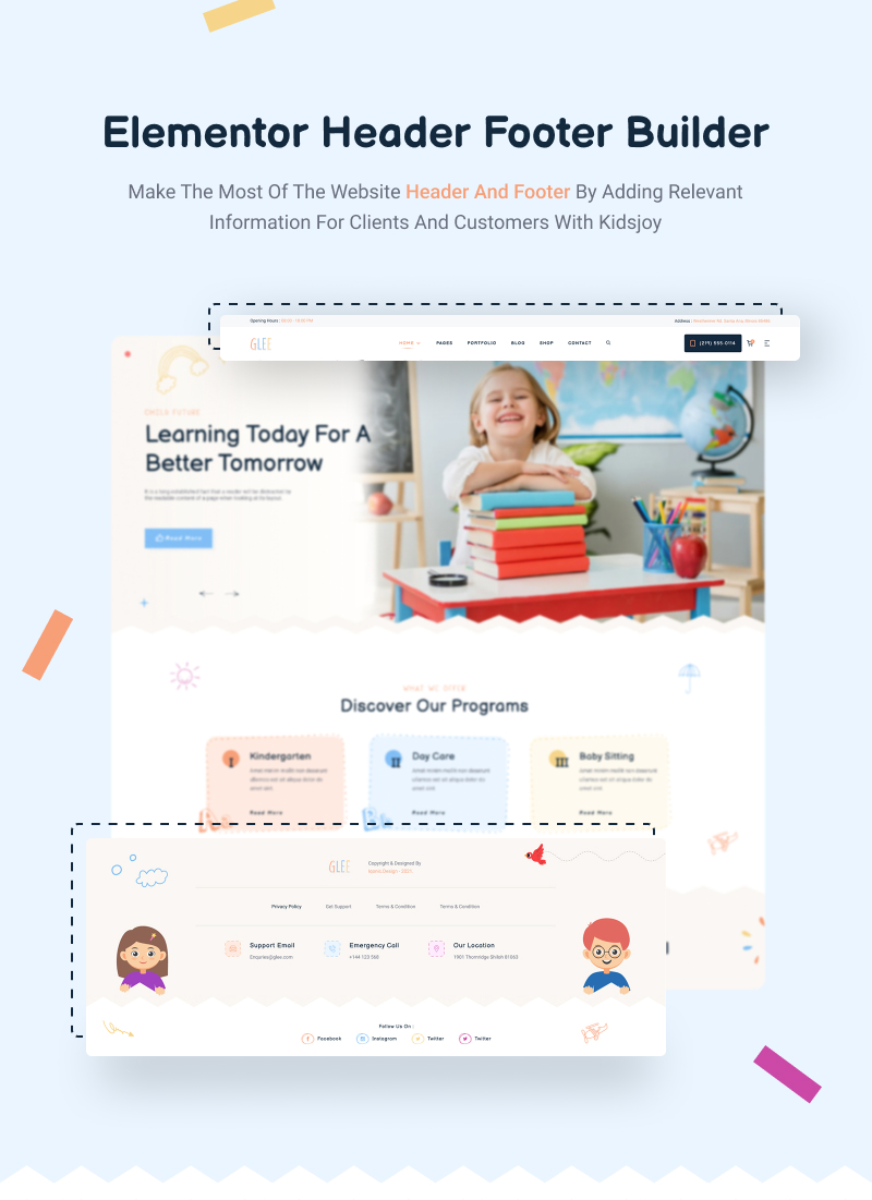 KidsJoy - Kindergarten & Preschool WordPress Theme - 11