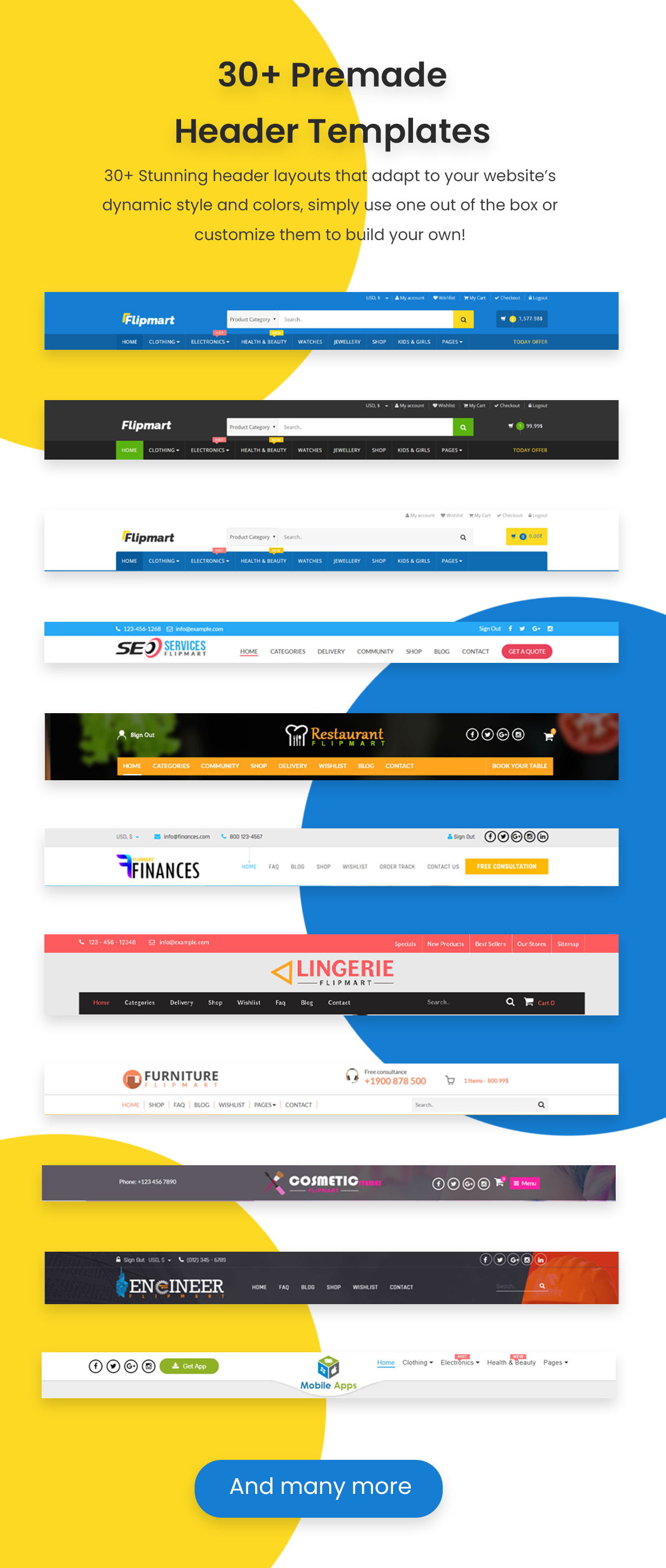Flipmart - WordPress de comércio eletrônico responsivo - 2