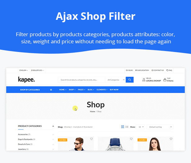 Kapee - Fashion Store WooCommerce Theme 8