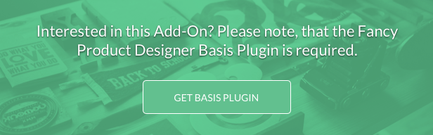 Fancy Product Designer Plus Add-On | WooCommerce WordPress - 3