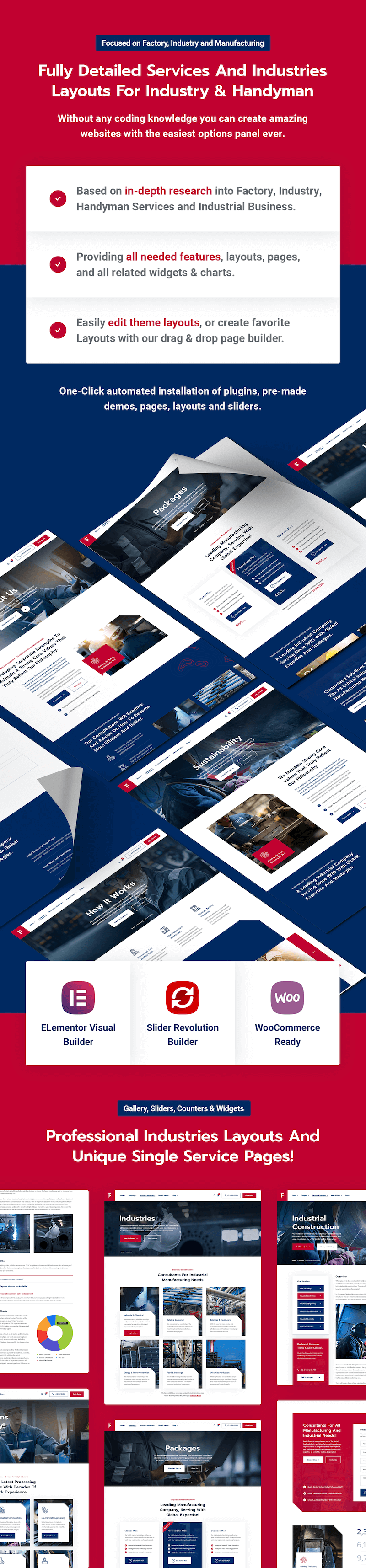 Fortis - Factory Industrial Business & Handyman Services WordPress Theme - 6