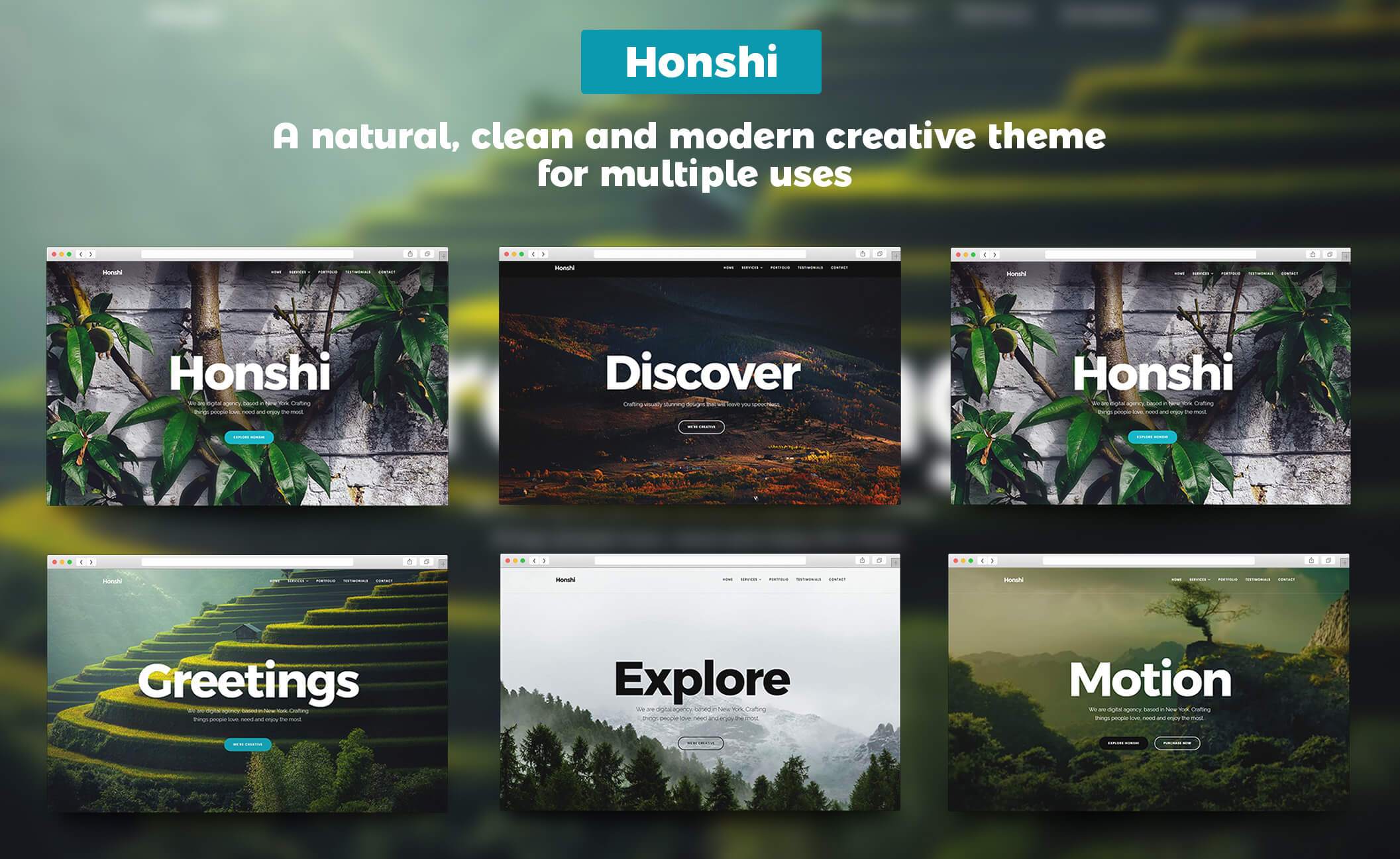 Honshi - WordPress Simple Portfolio Theme - 4