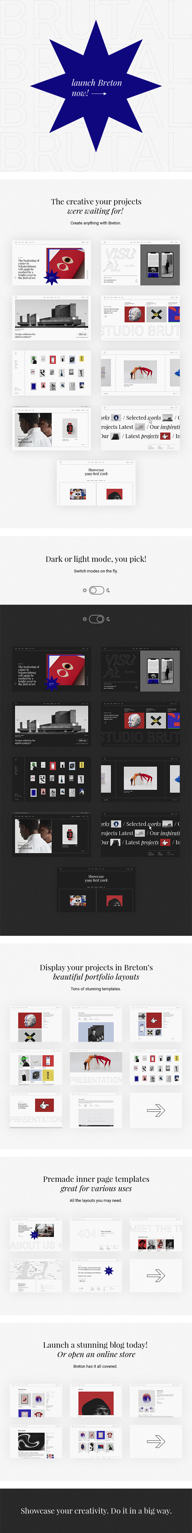 Breton - Creative Agency WordPress Theme - 1