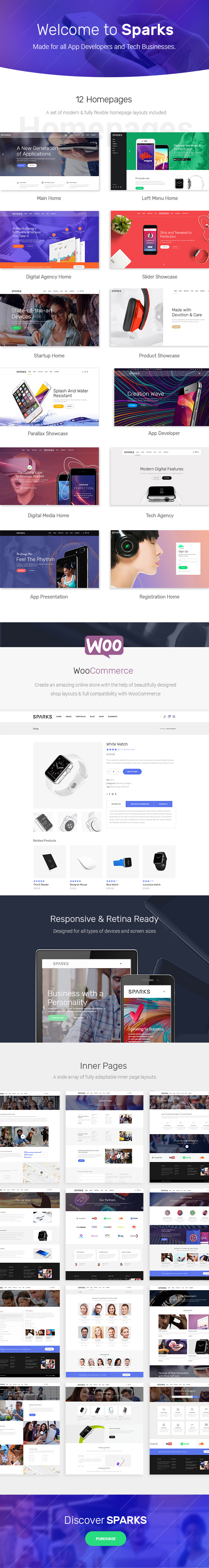 Sparks - App Development Theme - 1