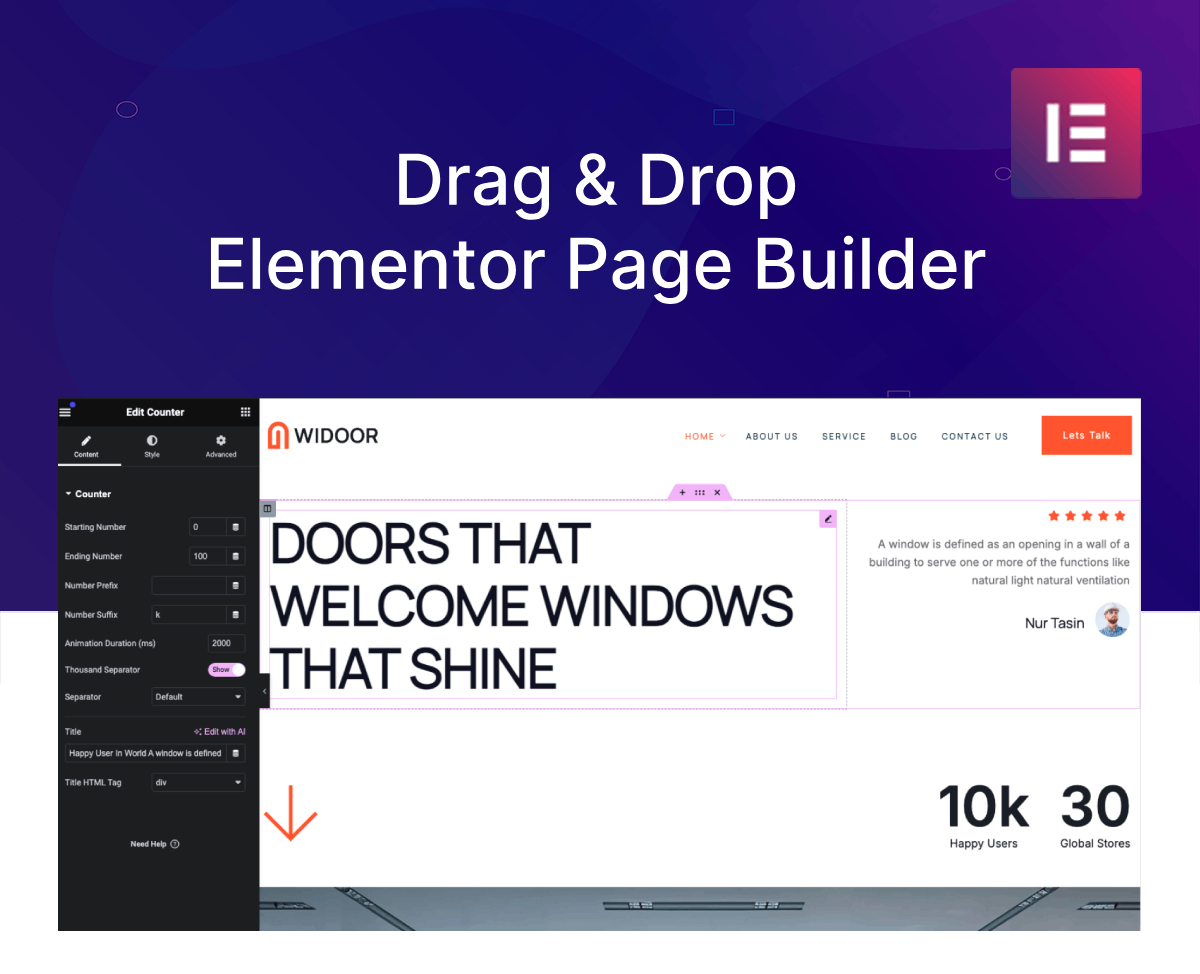 Widoor - Windows & Doors WordPress Theme - 1