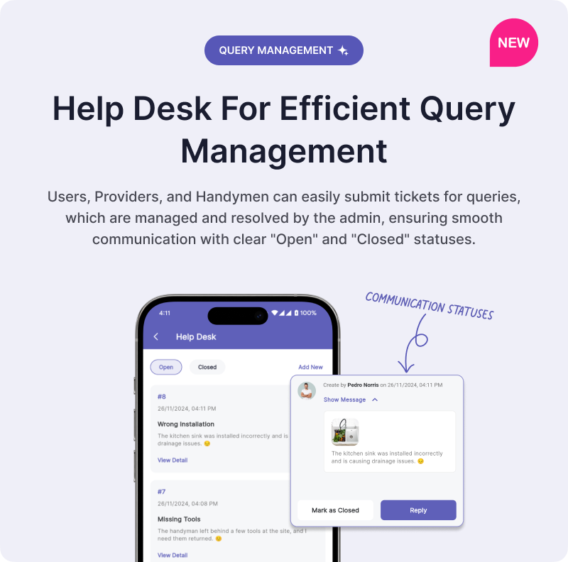 On Demand Home Services app with complete solution | Handyman | Iqonic Design