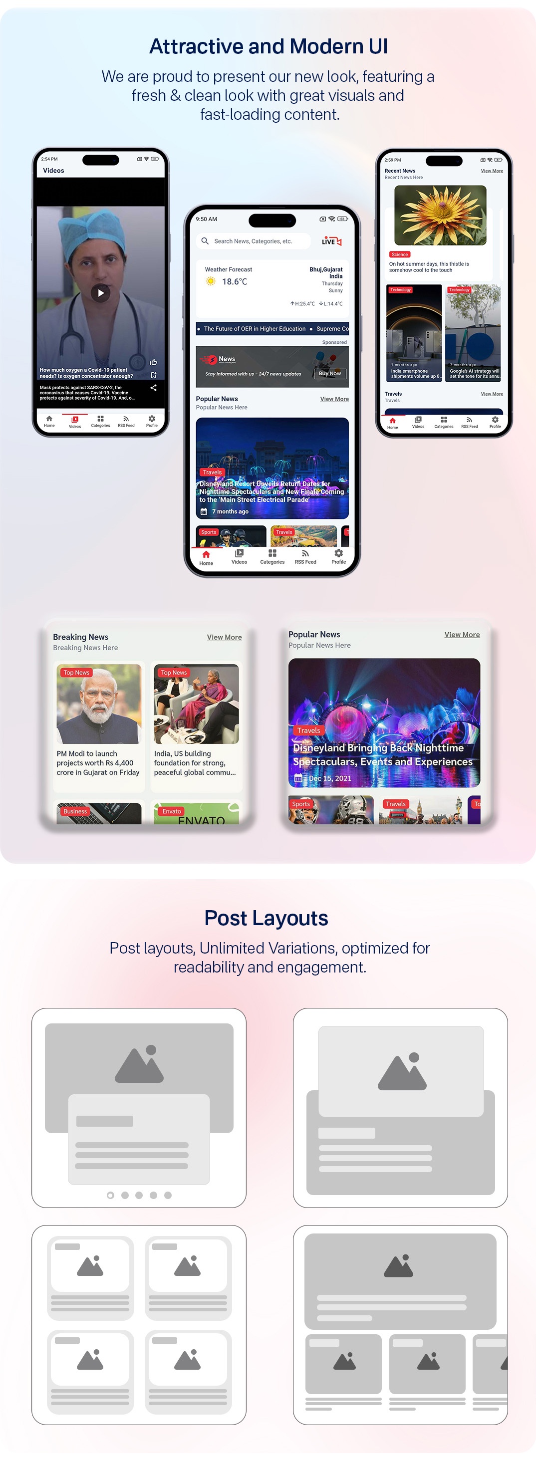 News App and Web -Flutter News App for Android and IOS App | News Website with Admin panel - 10