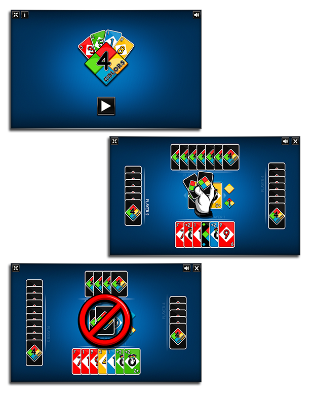 Four Colors – HTML5 Card Game – CodingMarket