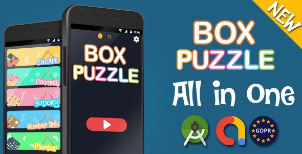 Mega Bundle 5 Games - Android studoi + admob - CodeCanyon Item for Sale