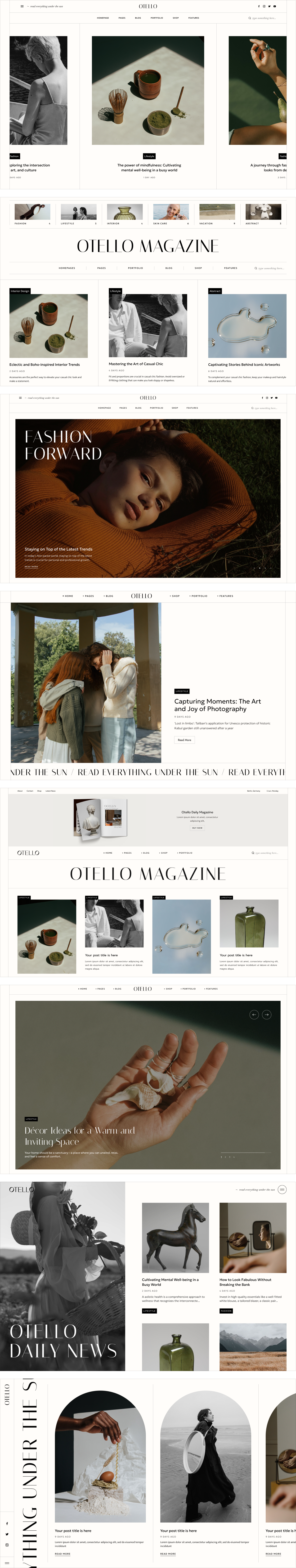 Otello - Personal Wordpress Blog and Magazine
