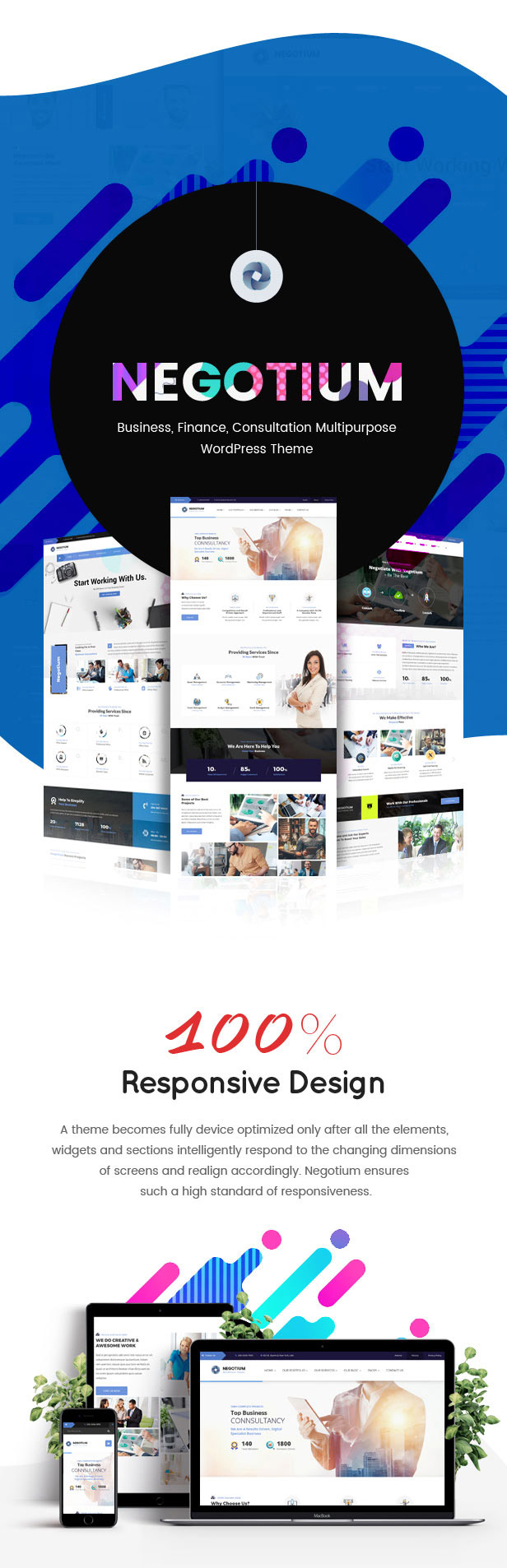 Negotium - Multipurpose Business WordPress Template - 2
