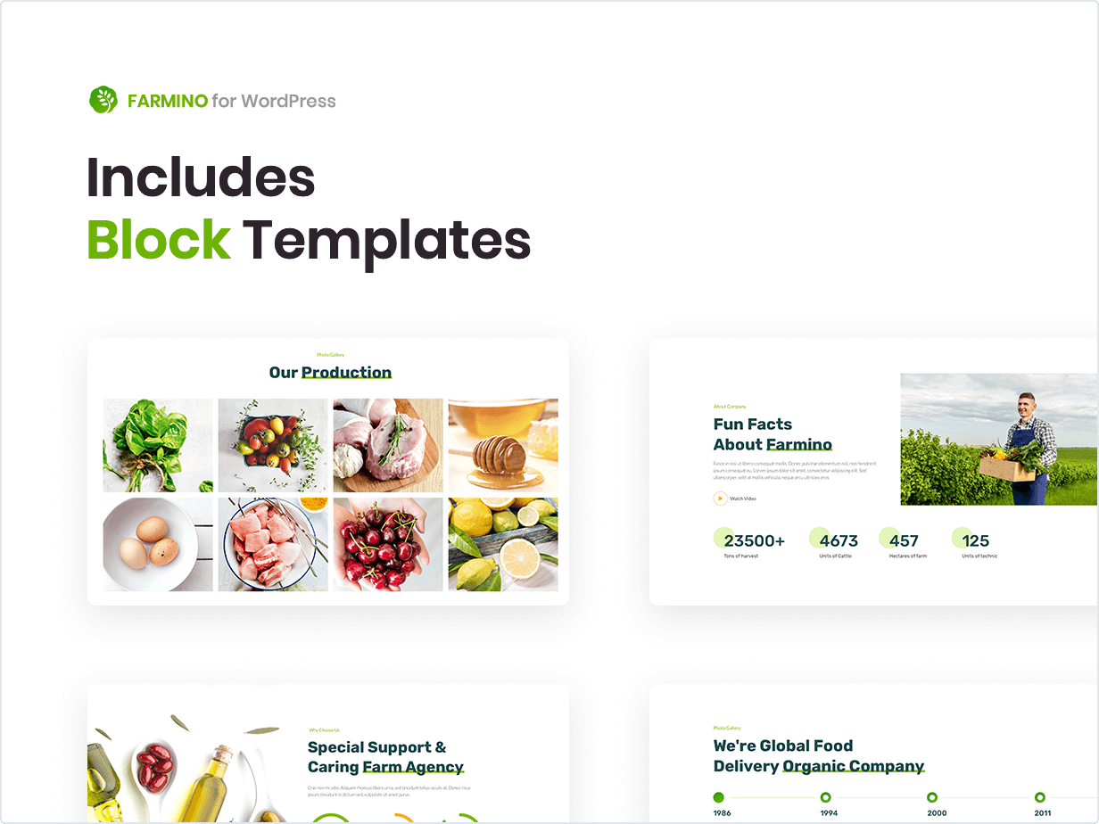 Includes Block Templates