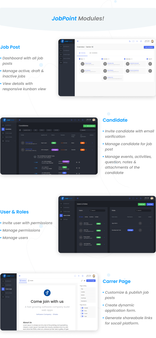 JobPoint - Recruitment Management System - 4